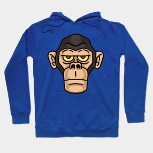 Flat face chimpanzee Hoodie